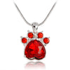 Cat paws & claws birthstone pendant - Empress Dresses