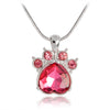 Cat paws & claws birthstone pendant - Empress Dresses