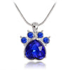 Cat paws & claws birthstone pendant - Empress Dresses