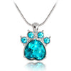 Cat paws & claws birthstone pendant - Empress Dresses