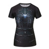 Spiderman black compression shirt - Empress Dresses