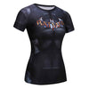 Spiderman black compression shirt - Empress Dresses