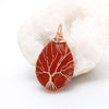 Natural Quartz Stone Pendants Handmade Tree - Empress Dresses